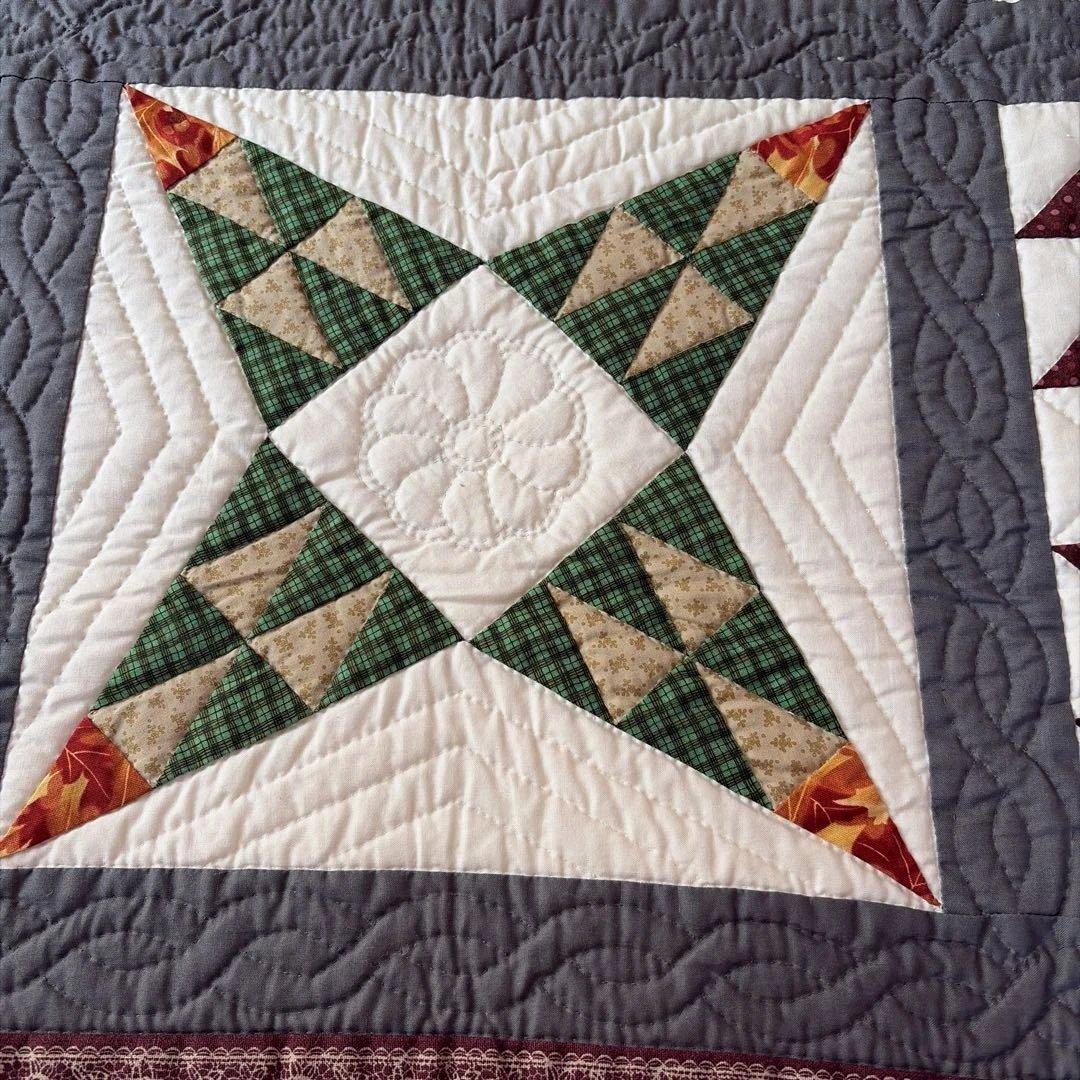 ❤️手作りパッチワークキルト❤️タペストリー❤️