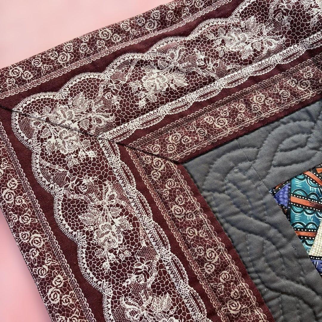 ❤️手作りパッチワークキルト❤️タペストリー❤️