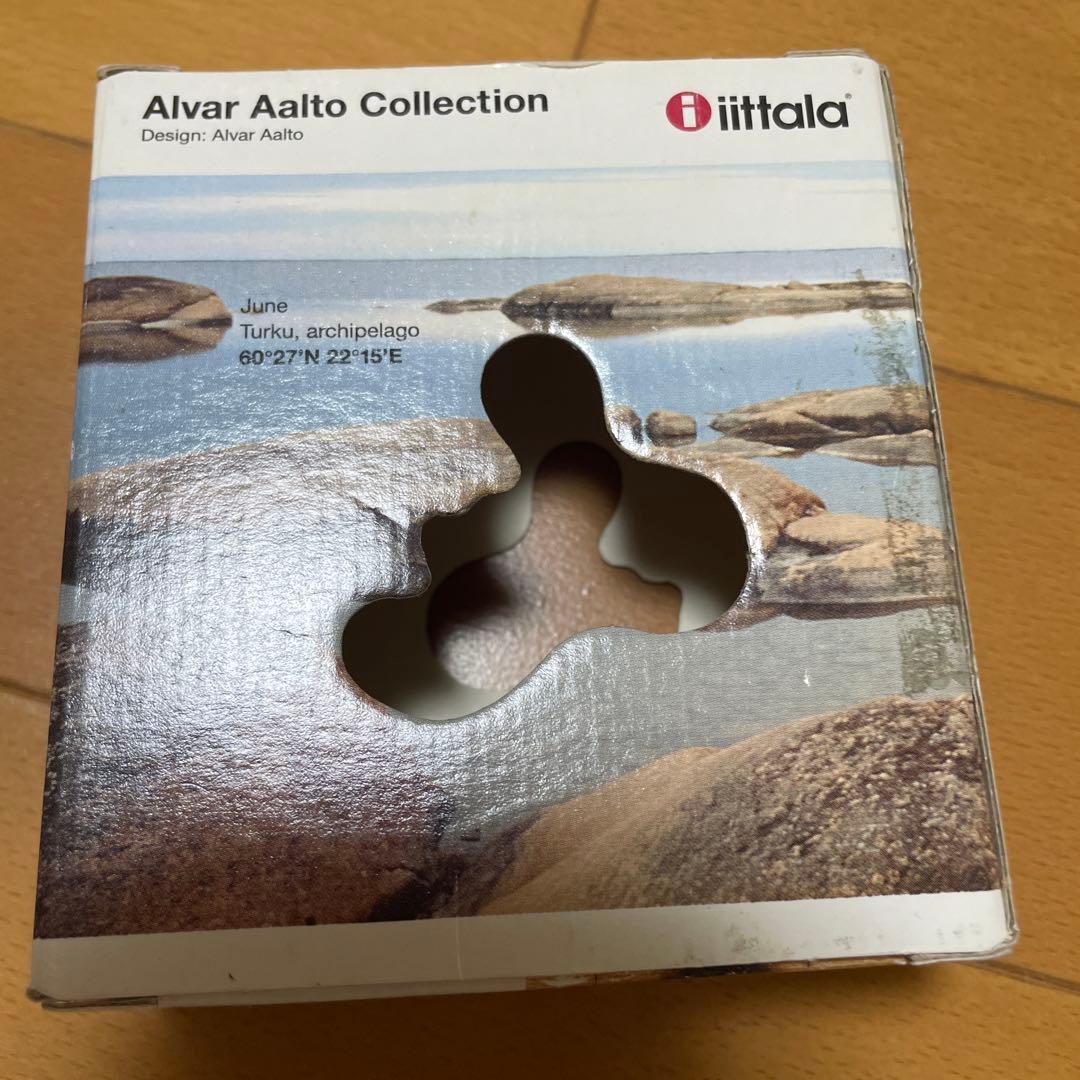 イッタラ Aalto bowl  アアルトボウル　ブルー　箱付き