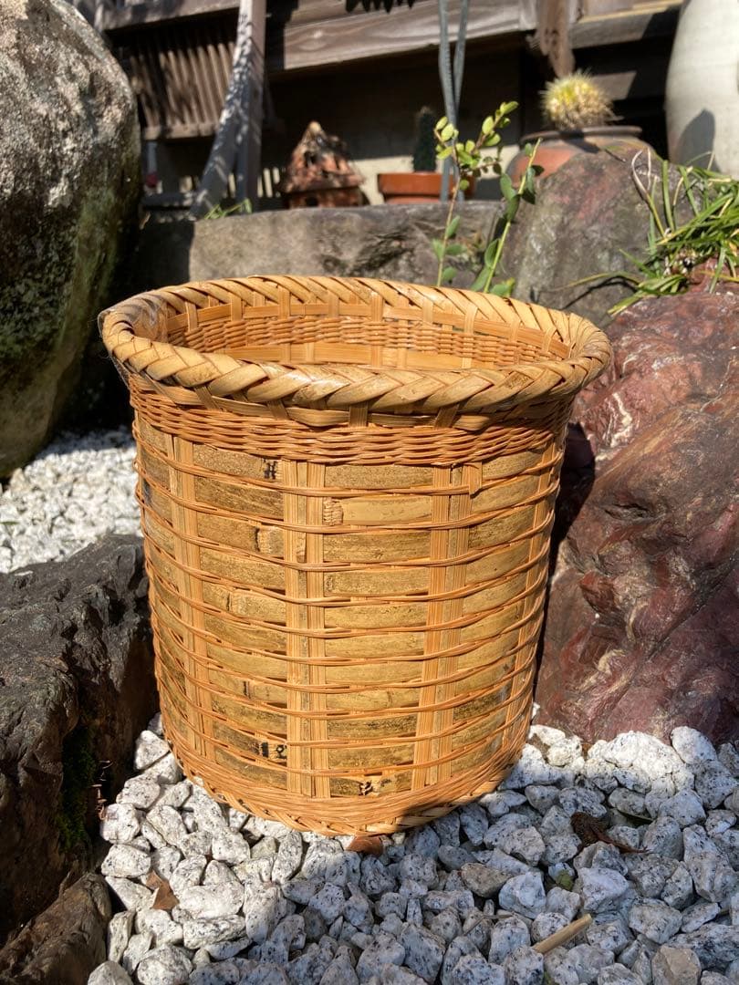 籐製バスケット