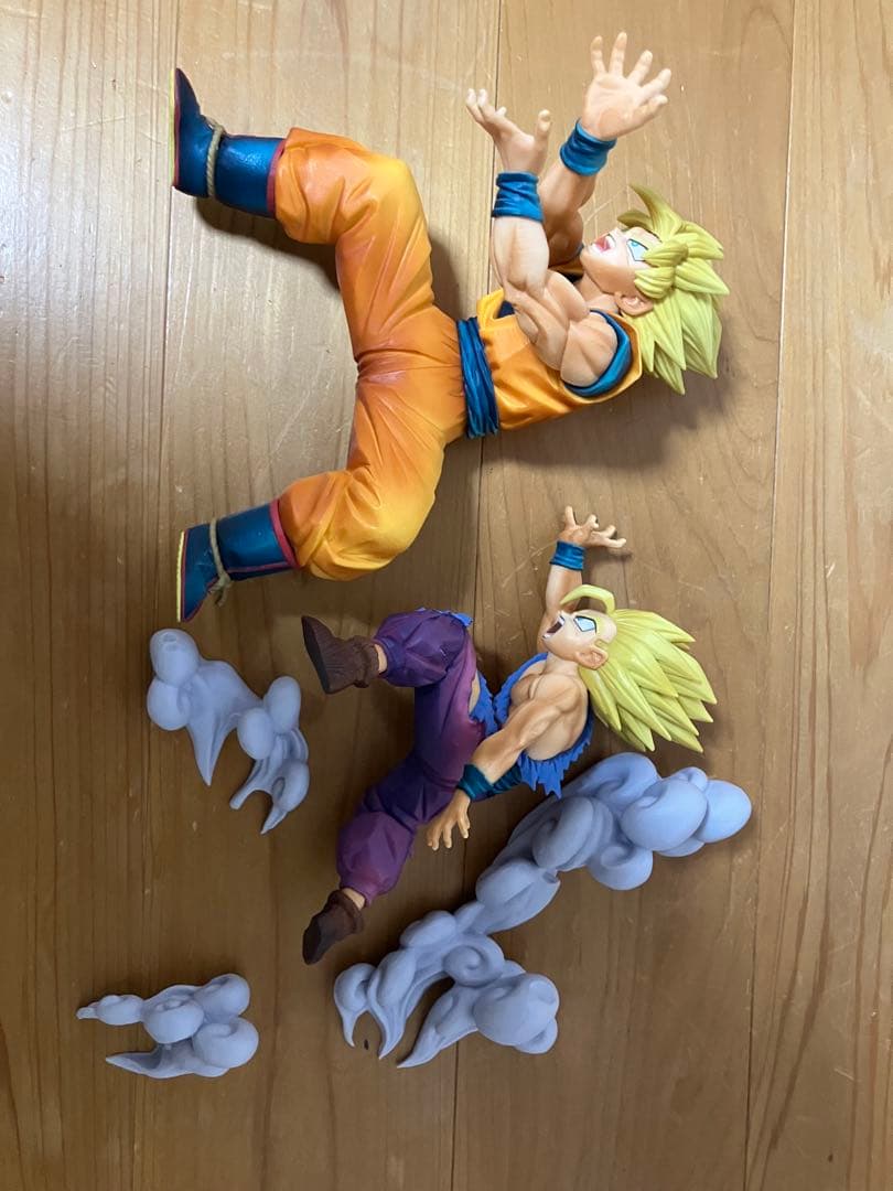 一番くじ ドラゴンボール ラストワン賞 孫悟空&孫悟飯　（親子かめはめ波）