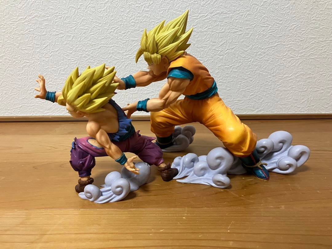 一番くじ ドラゴンボール ラストワン賞 孫悟空&孫悟飯　（親子かめはめ波）