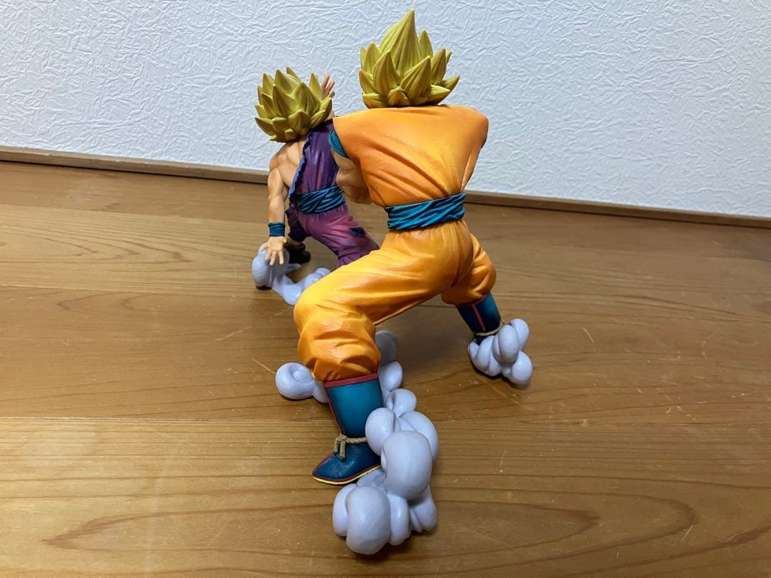 一番くじ ドラゴンボール ラストワン賞 孫悟空&孫悟飯　（親子かめはめ波）