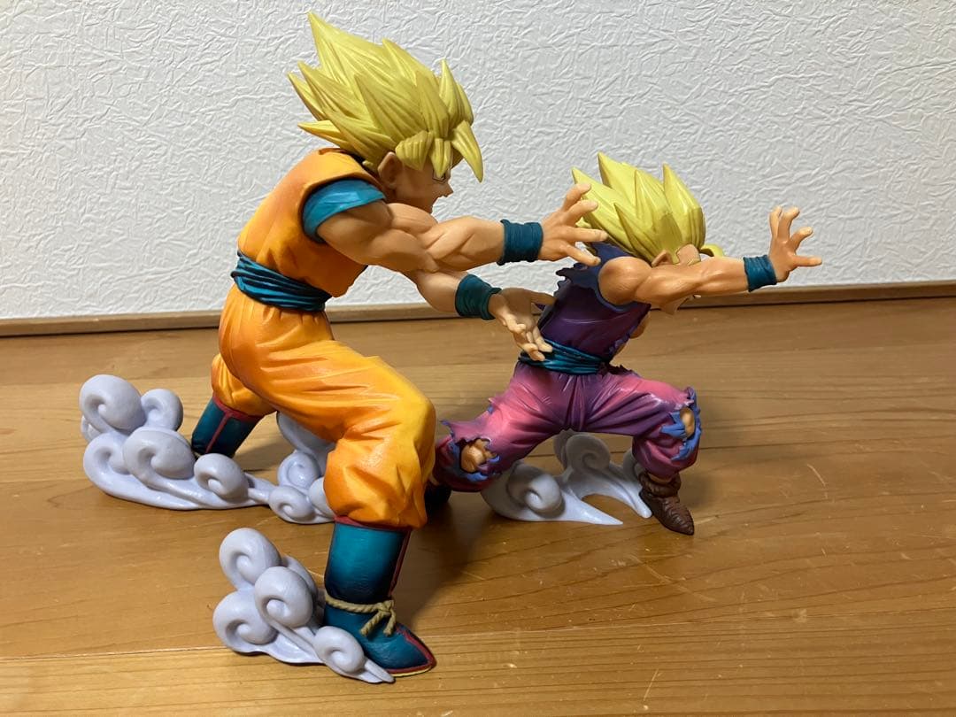 一番くじ ドラゴンボール ラストワン賞 孫悟空&孫悟飯　（親子かめはめ波）