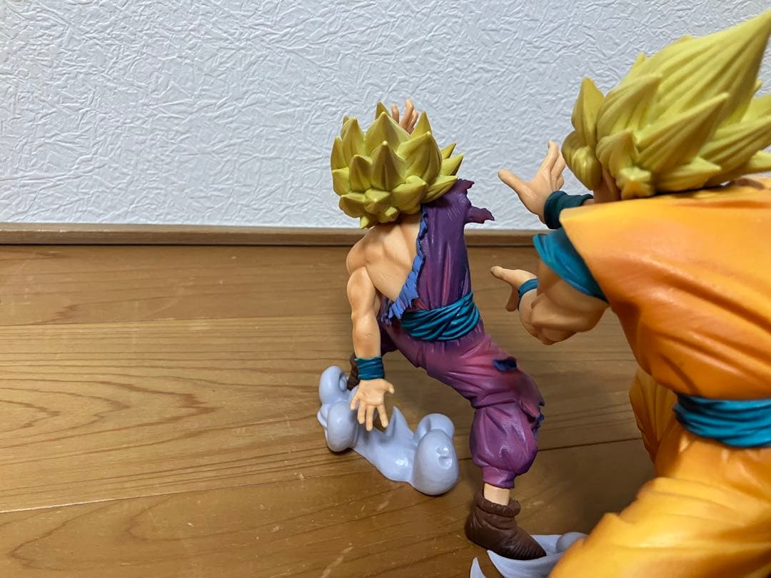 一番くじ ドラゴンボール ラストワン賞 孫悟空&孫悟飯　（親子かめはめ波）