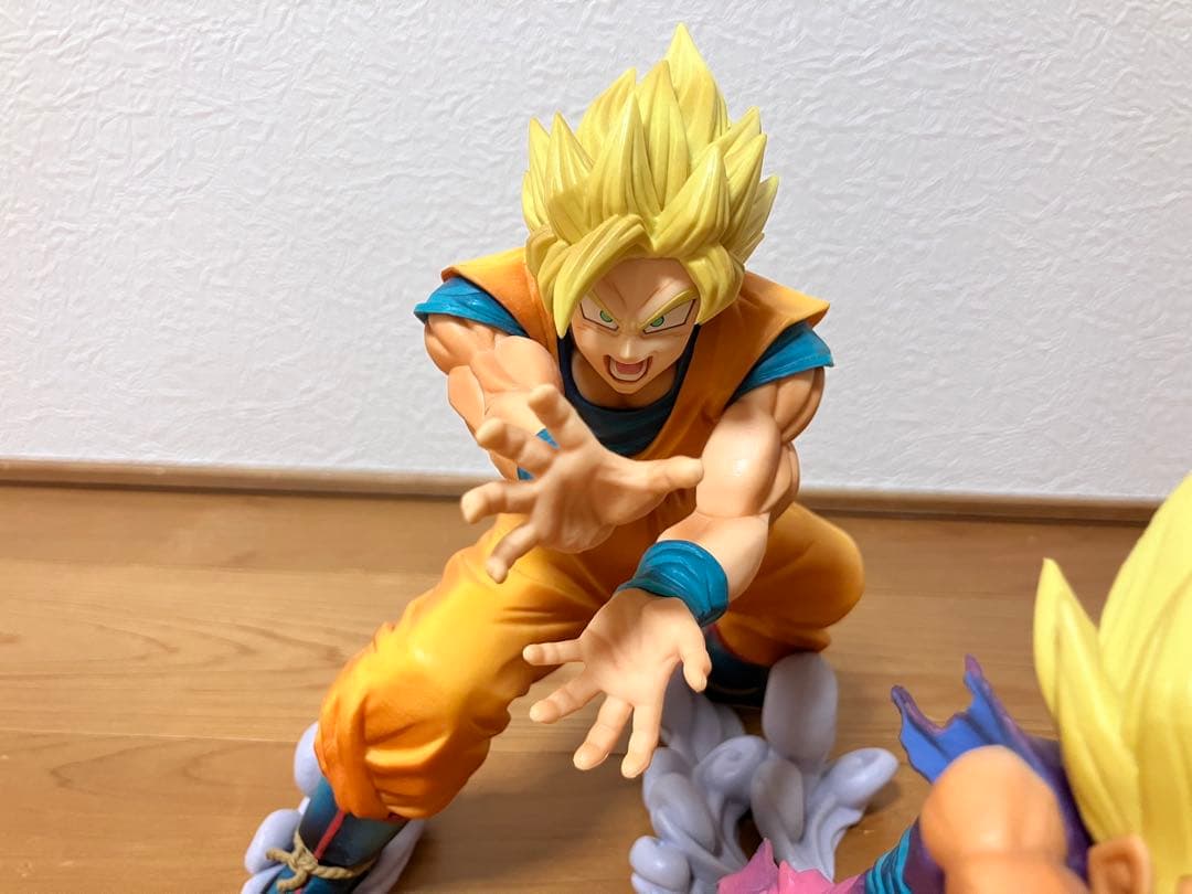 一番くじ ドラゴンボール ラストワン賞 孫悟空&孫悟飯　（親子かめはめ波）