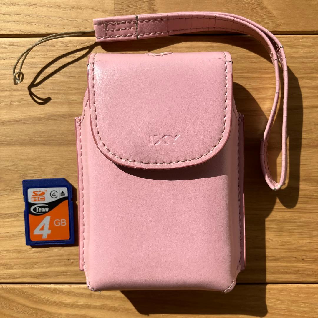 ケース＆SDカード付★キャノンデジタルカメラCanon IXY200F