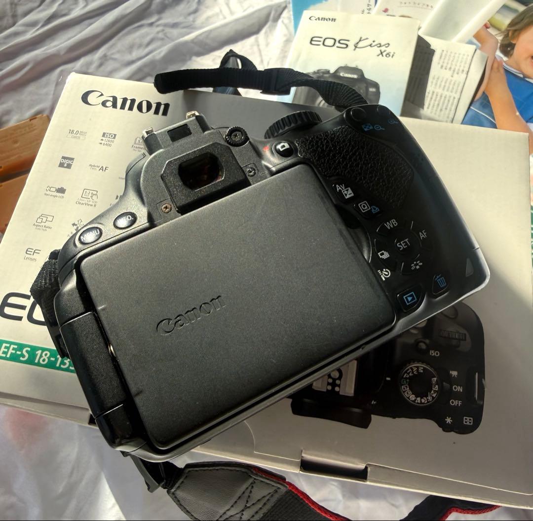 デジタルカメラ Canon EOS kiss x6i 18-55usm Wi-Fi