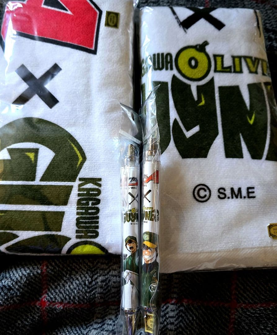 ダイヤのA 原作柄　沢村栄純　香川オリーブガイナーズコラボ　缶バッジ等セット8点