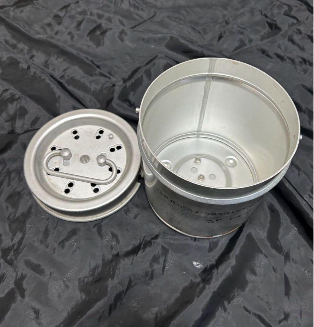 アルミ製 薬入れ 薬箱 包帯入れ 容器 小物入れ フランス アンティーク