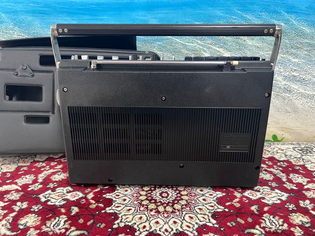 昭和レトロSONY ラジカセCF-1980 中古カバー付き動作品メンテナンス済み