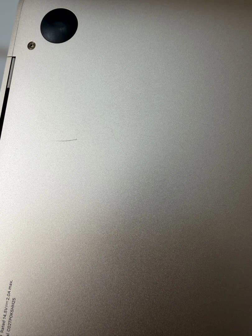 ラフテルMacBook Retina 12インチ 2017モデル　ゴールド