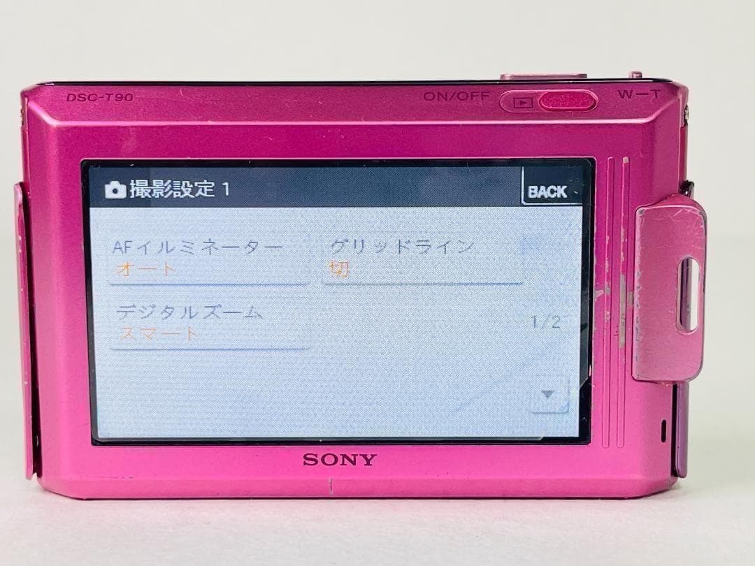 【動作品】SONY コンパクトデジタルカメラCyber-shot DSC-T90