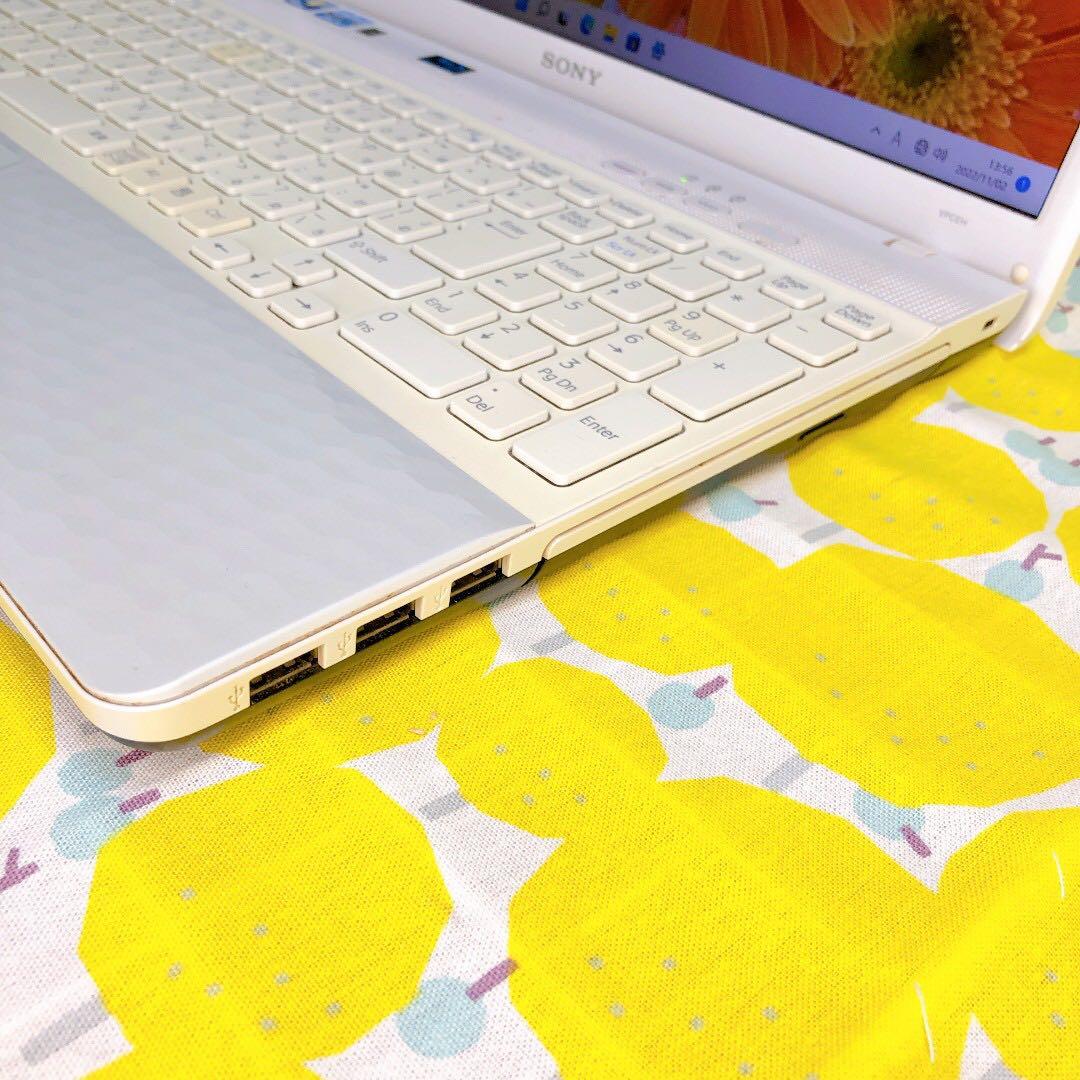 *51❤️SONYの定番人気ノートPC❤️すぐに使えて簡単♪VAIO✨カメラ付き