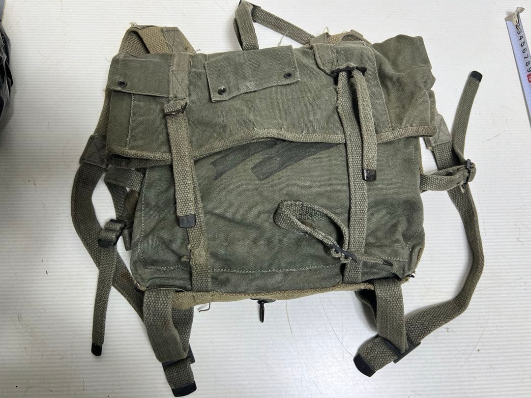 USコンバットフィールドバックリュック（ビンテージ放出品） 実物 M-1941