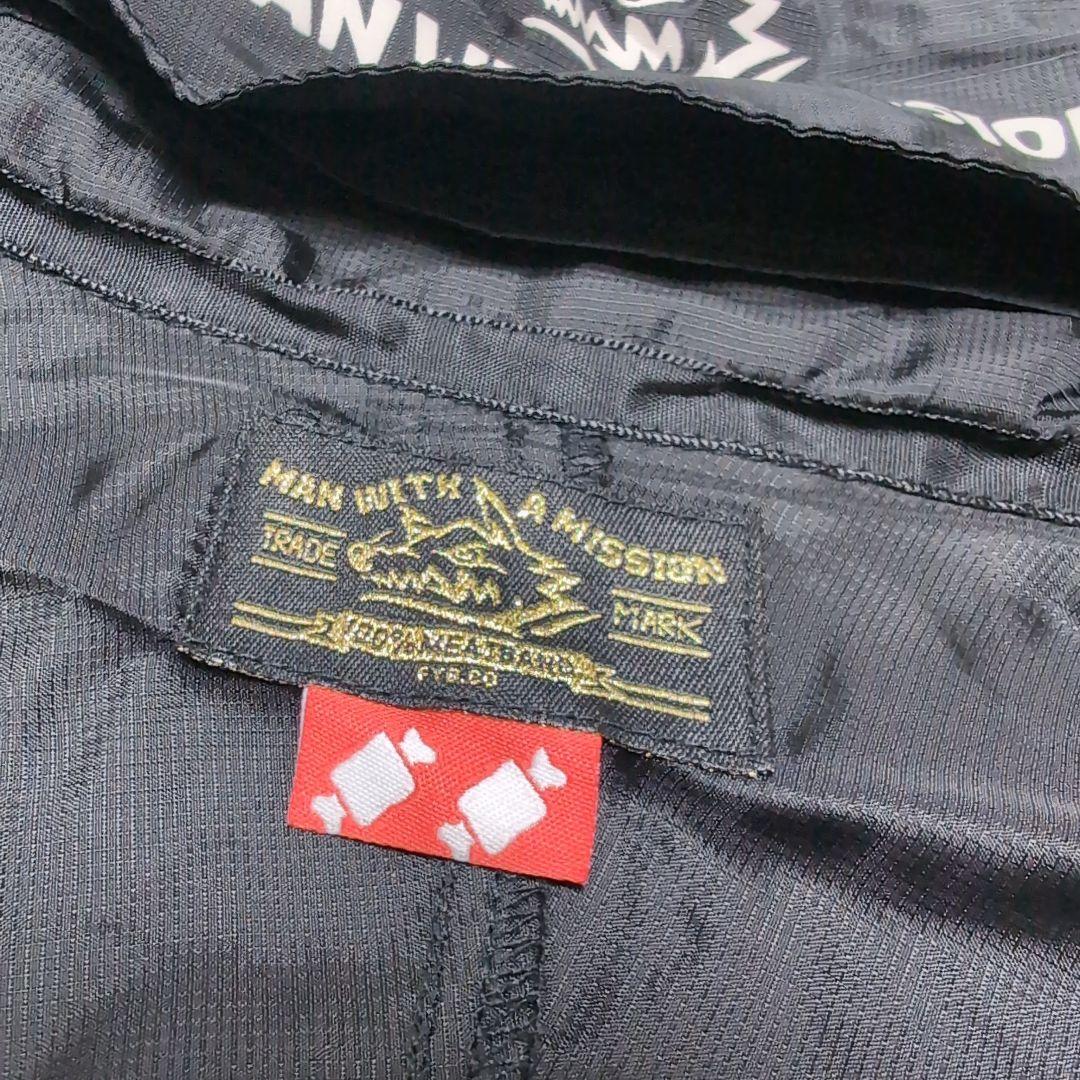 極美品　MAN WITH A MISSION　ナイロンジャケット　ジップパーカー