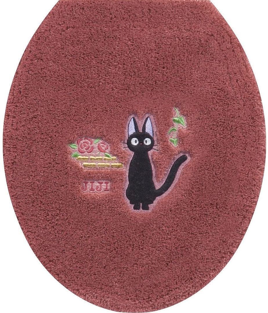 魔女の宅急便 ロング トイレマット セット 3点 普通便座 ジジ ひるさがり