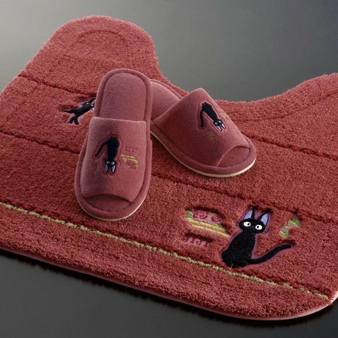 魔女の宅急便 ロング トイレマット セット 3点 普通便座 ジジ ひるさがり