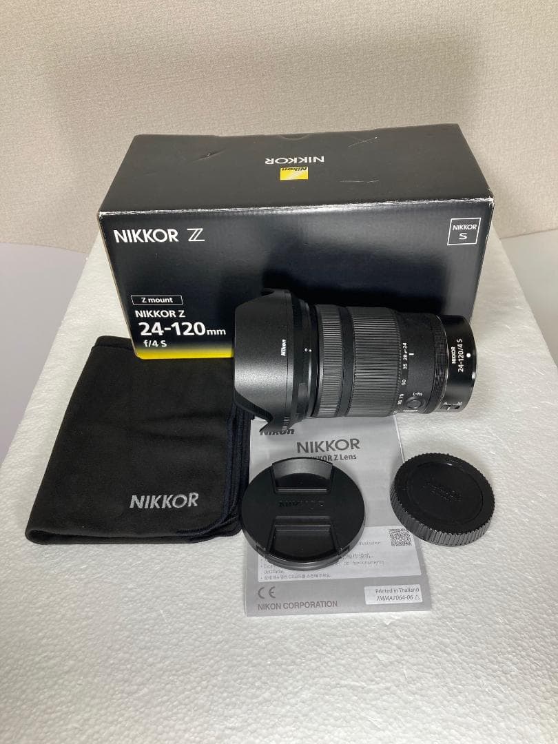 ニコン　レンズ　美品　Z24-120/4S