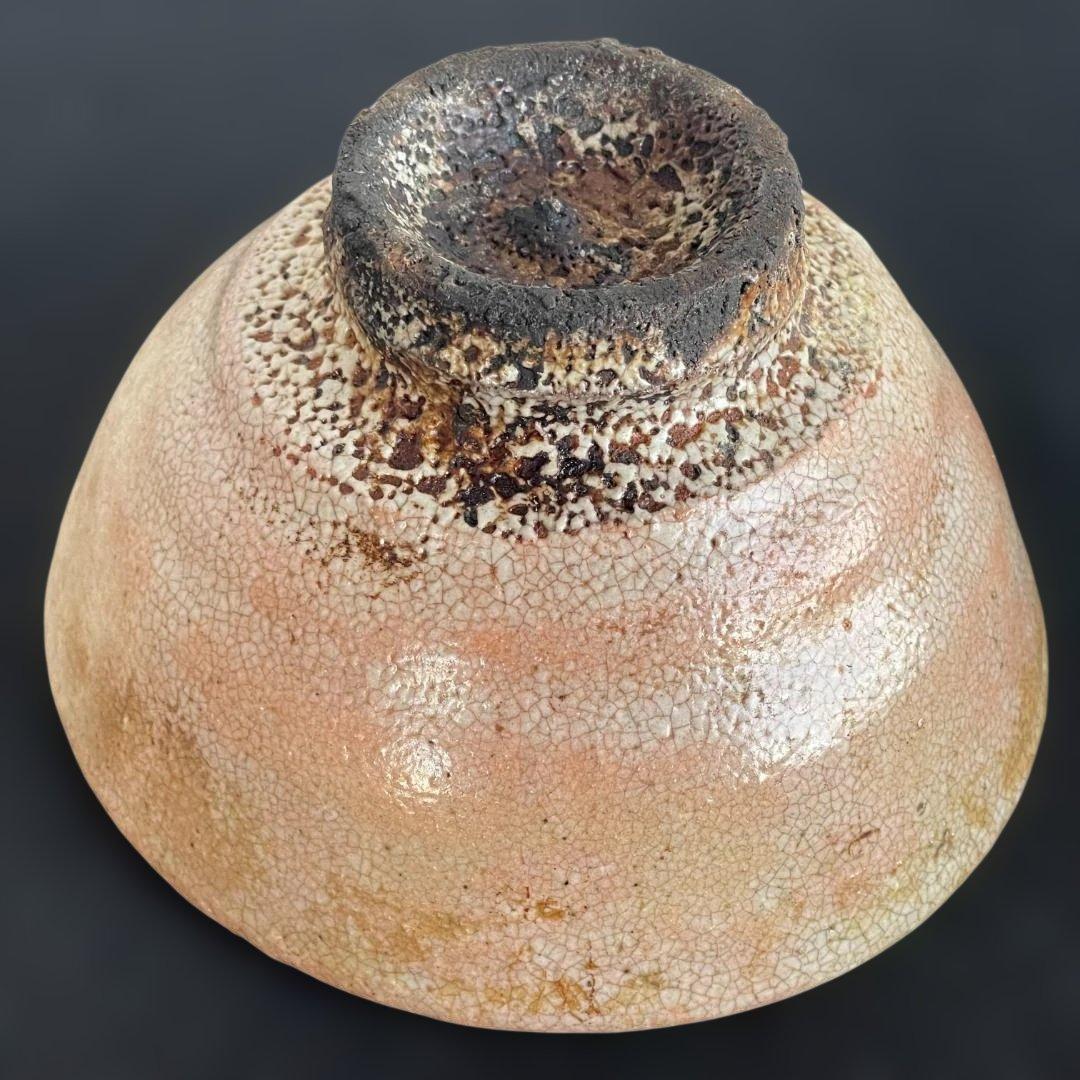 大井戸 茶碗 (検)武末日臣 辻村史朗 李朝 高麗 梅花皮 かいらぎ 竹の節高台