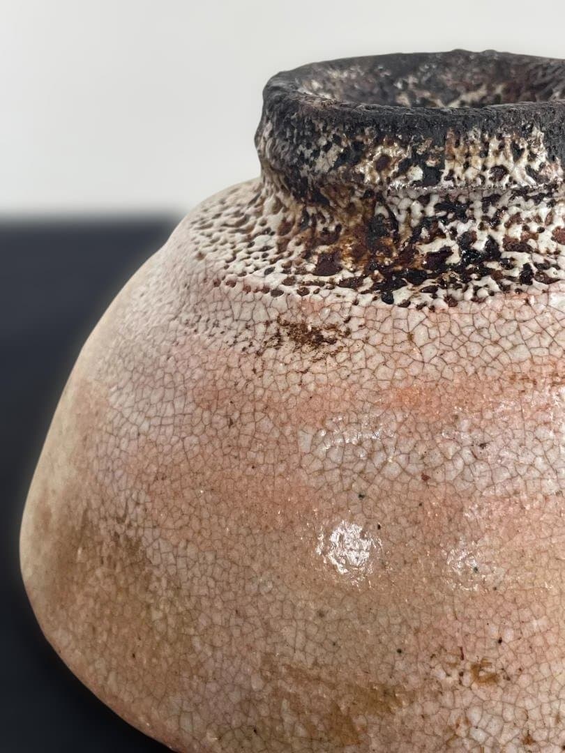 大井戸 茶碗 (検)武末日臣 辻村史朗 李朝 高麗 梅花皮 かいらぎ 竹の節高台