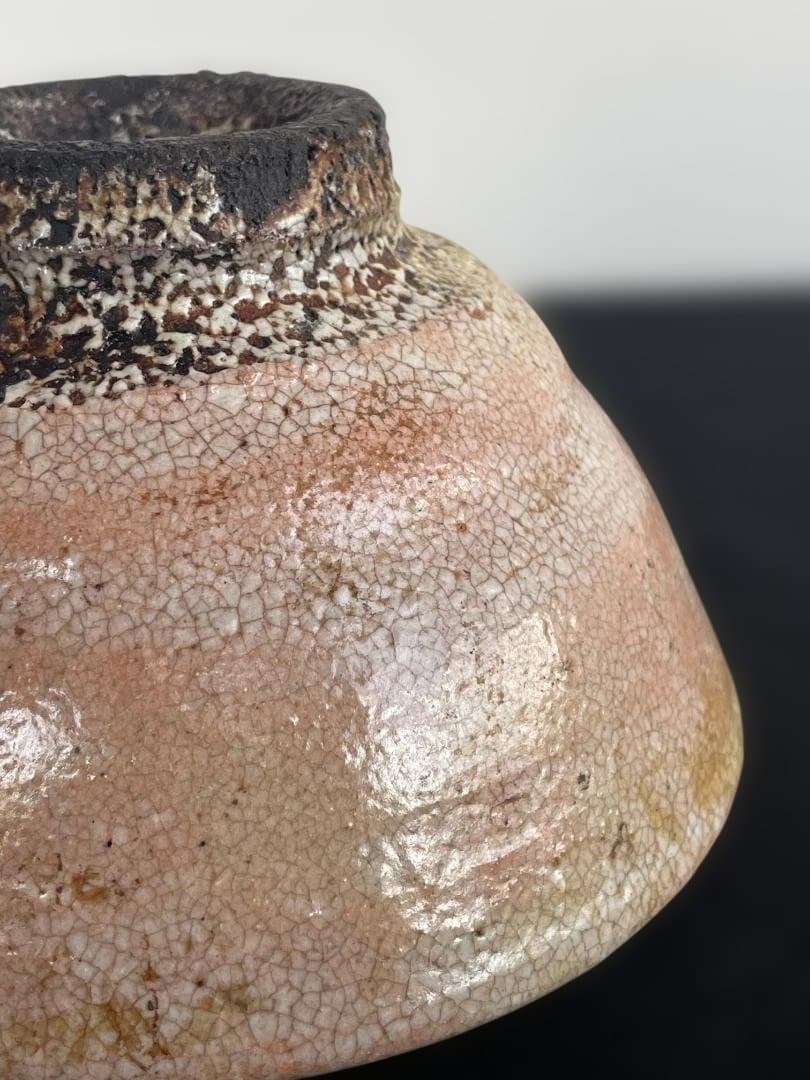 大井戸 茶碗 (検)武末日臣 辻村史朗 李朝 高麗 梅花皮 かいらぎ 竹の節高台