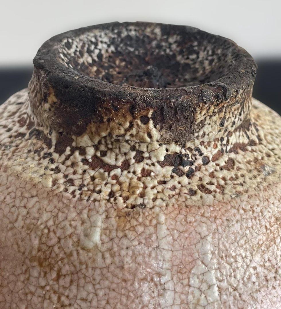 大井戸 茶碗 (検)武末日臣 辻村史朗 李朝 高麗 梅花皮 かいらぎ 竹の節高台