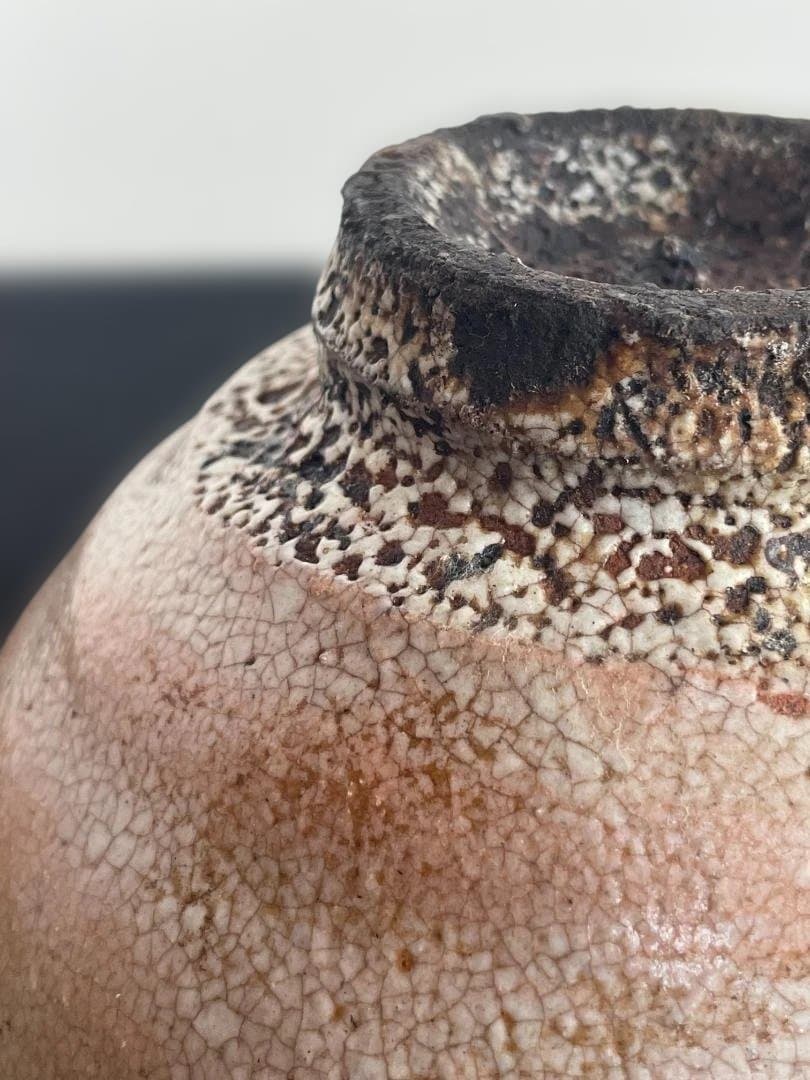 大井戸 茶碗 (検)武末日臣 辻村史朗 李朝 高麗 梅花皮 かいらぎ 竹の節高台