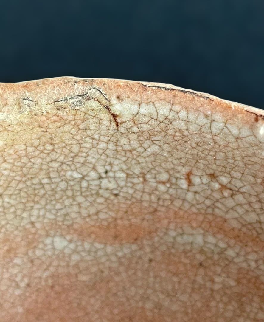 大井戸 茶碗 (検)武末日臣 辻村史朗 李朝 高麗 梅花皮 かいらぎ 竹の節高台