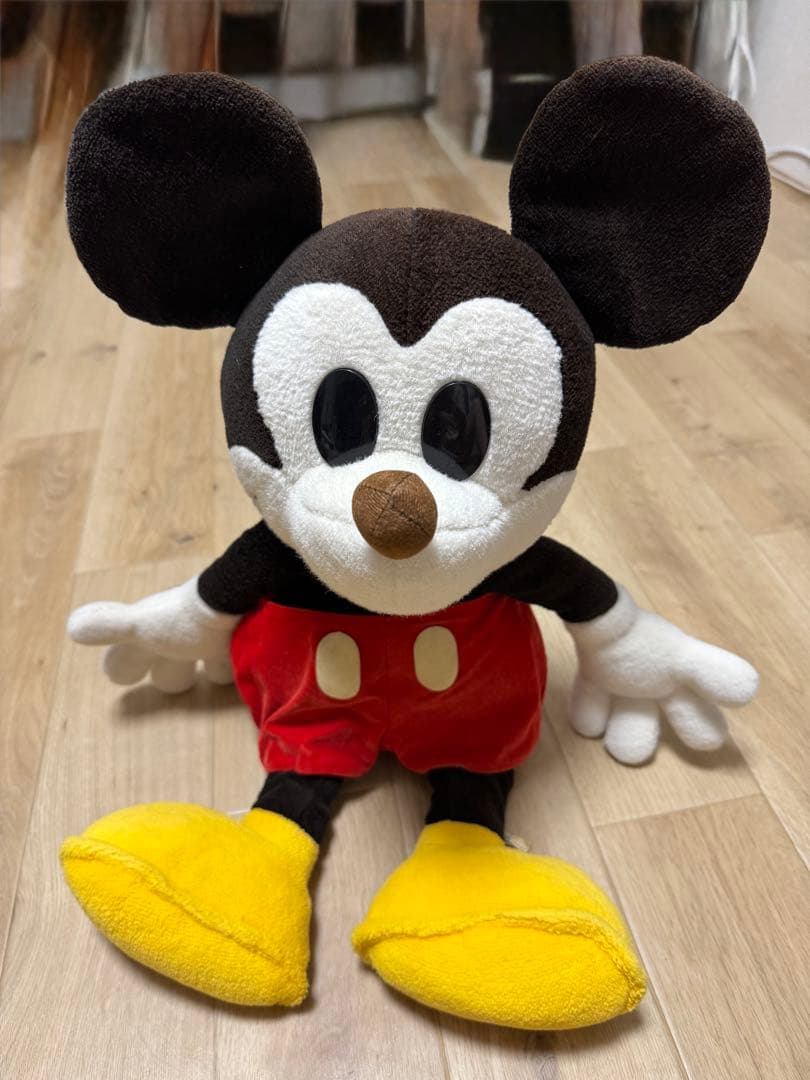 （80s ）ヴィンテージ☆東京ディズニーリゾート☆ミッキマウスぬいぐるみ☆54㎝