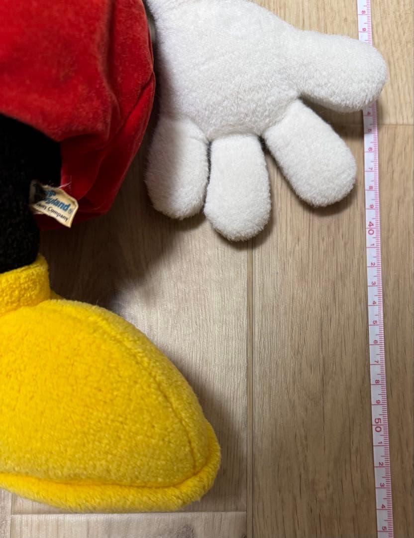 （80s ）ヴィンテージ☆東京ディズニーリゾート☆ミッキマウスぬいぐるみ☆54㎝