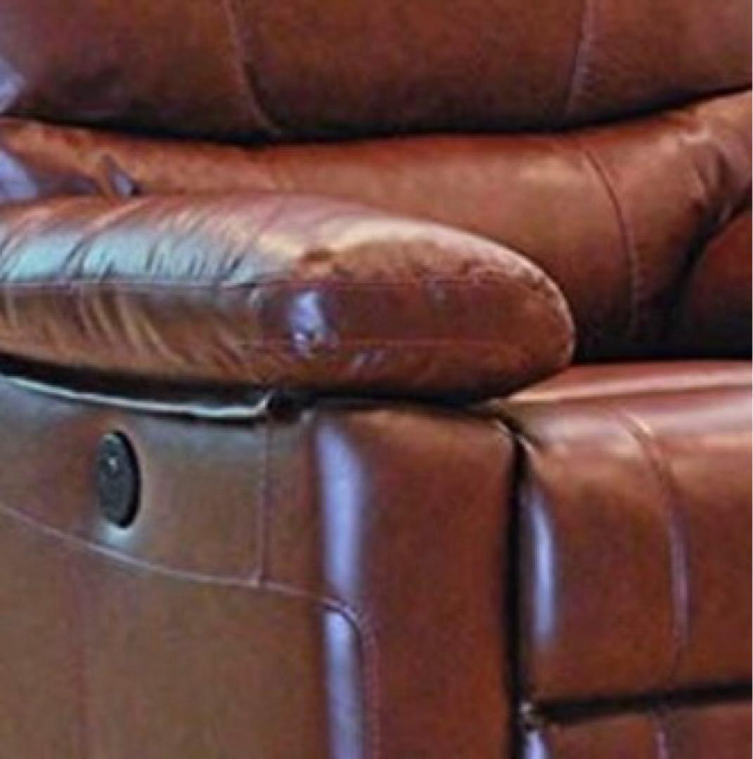 筑波産商 LAGU 電動 リクライニング 1人掛けソファ 送料別引き取り商品