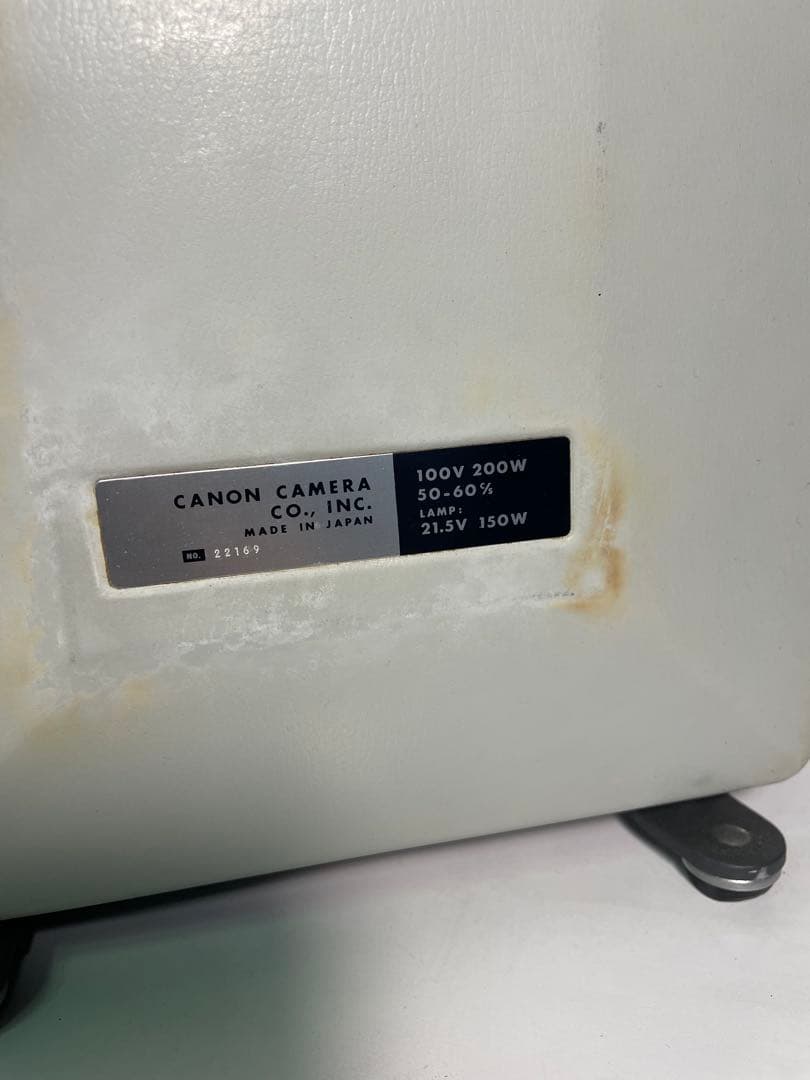 Canon 8mm映写機 AUTO PROJECTOR 8Z ケース付 希少