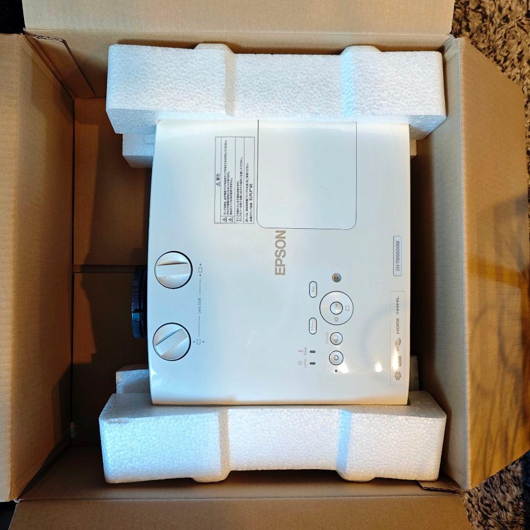 エプソン EH-TW6600W プロジェクター ワイヤレス送信 動作確認済