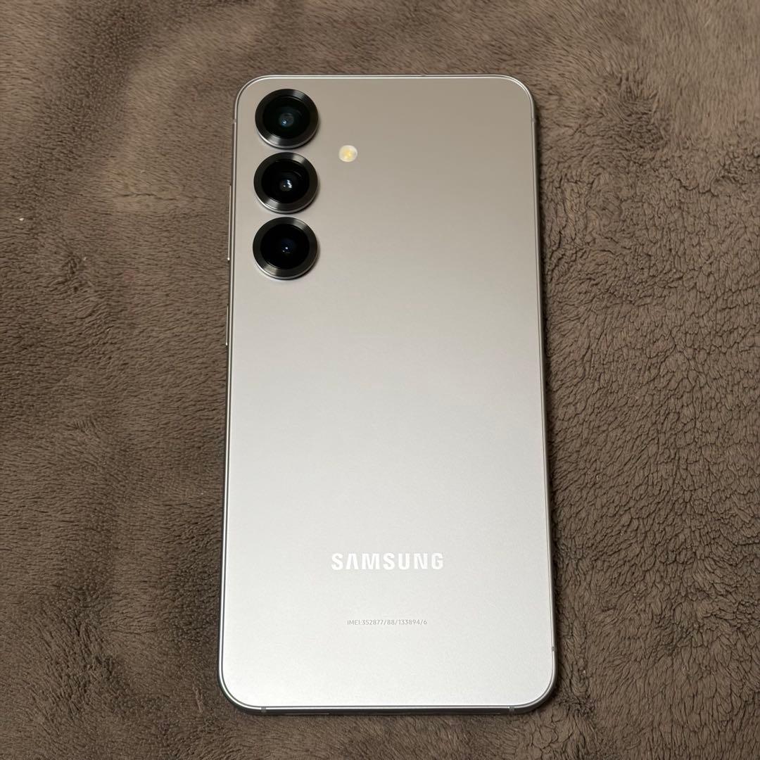★Galaxy S25 国内版 Silver Shadow 新品同様★