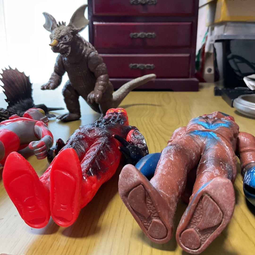 ウルトラマンソフビなど、昭和レトロ