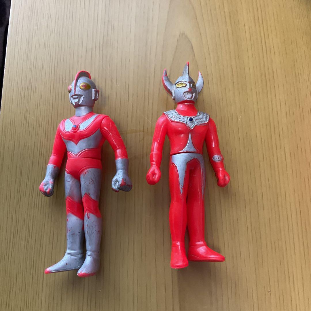 ウルトラマンソフビなど、昭和レトロ