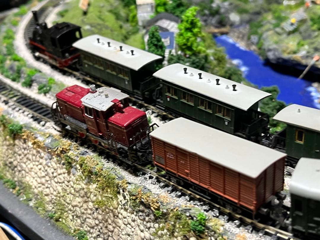 Nゲージ 鉄道模型 ジオラマ トミックス KATO 鉄道 アクリルケース付き