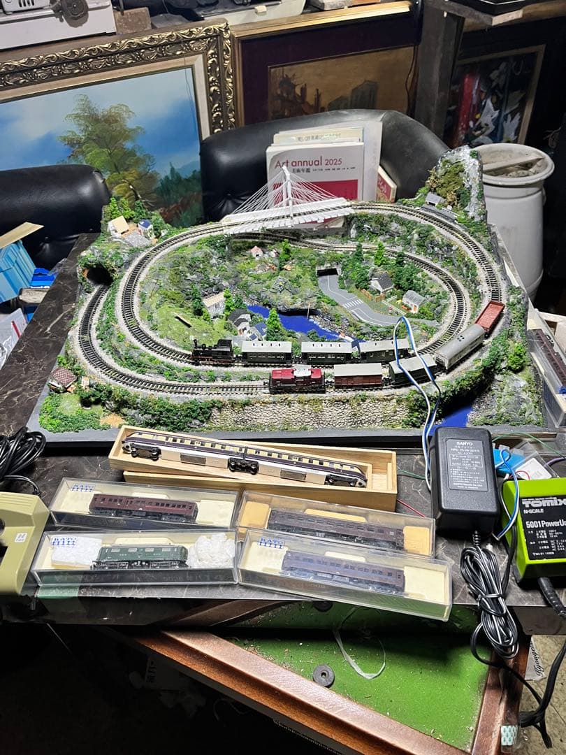 Nゲージ 鉄道模型 ジオラマ トミックス KATO 鉄道 アクリルケース付き