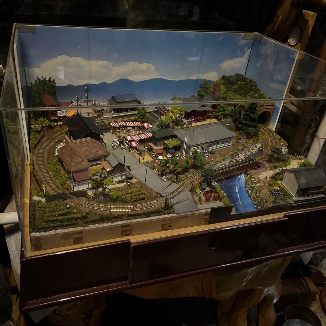 Nゲージ 鉄道模型 ジオラマ トミックス KATO 鉄道 アクリルケース付き