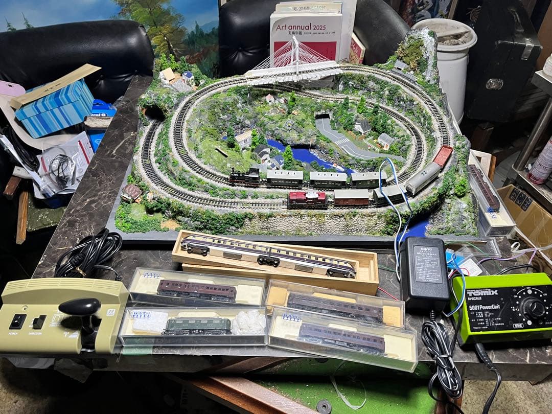 Nゲージ 鉄道模型 ジオラマ トミックス KATO 鉄道 アクリルケース付き