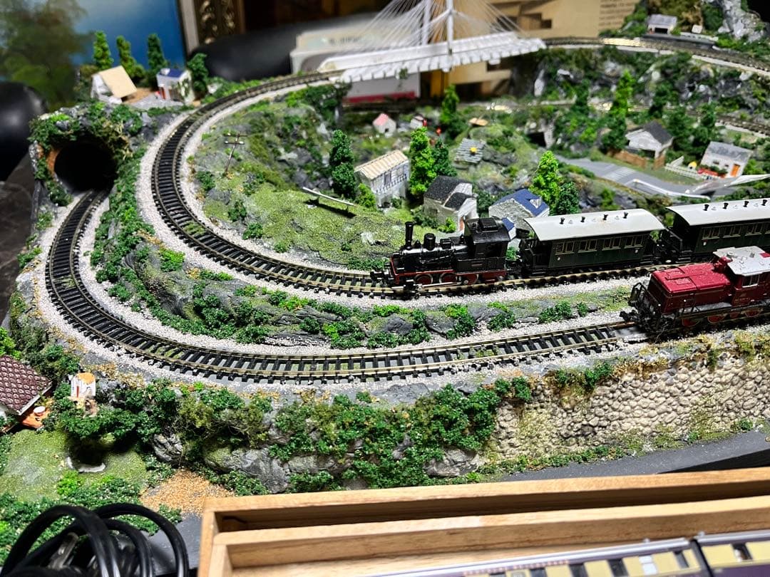 Nゲージ 鉄道模型 ジオラマ トミックス KATO 鉄道 アクリルケース付き