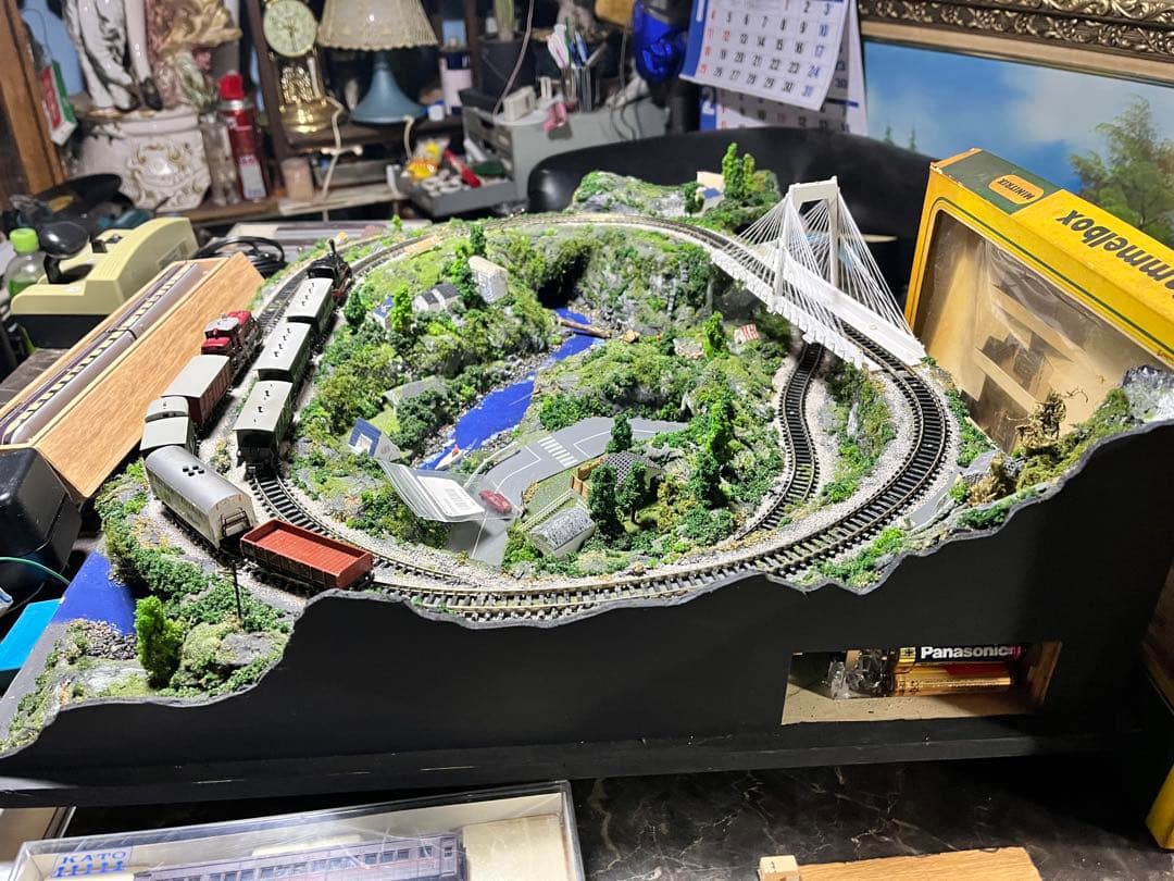 Nゲージ 鉄道模型 ジオラマ トミックス KATO 鉄道 アクリルケース付き