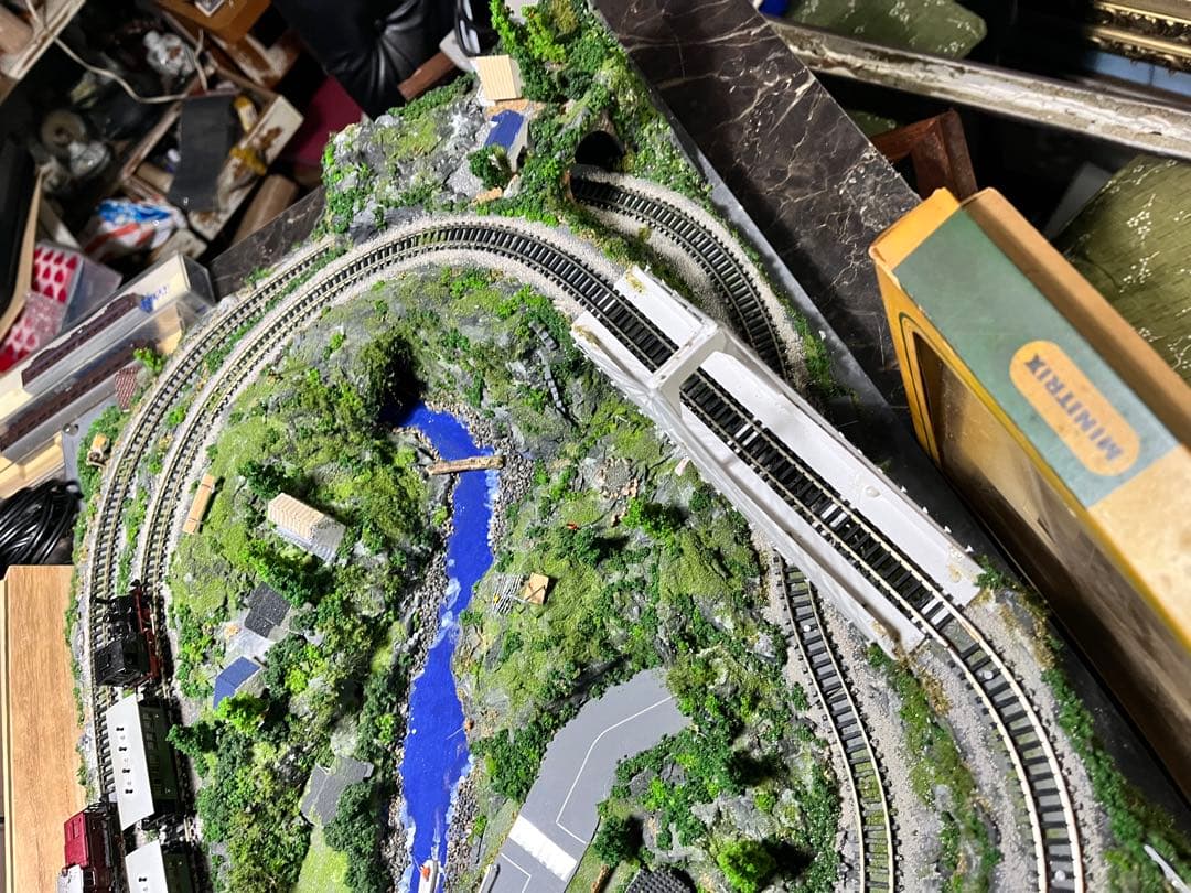 Nゲージ 鉄道模型 ジオラマ トミックス KATO 鉄道 アクリルケース付き