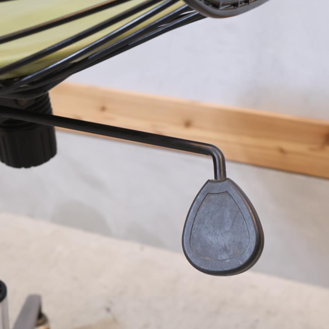 モダニカ ワイヤーチェア ブラック ローリングベース サイドシェル イームズ