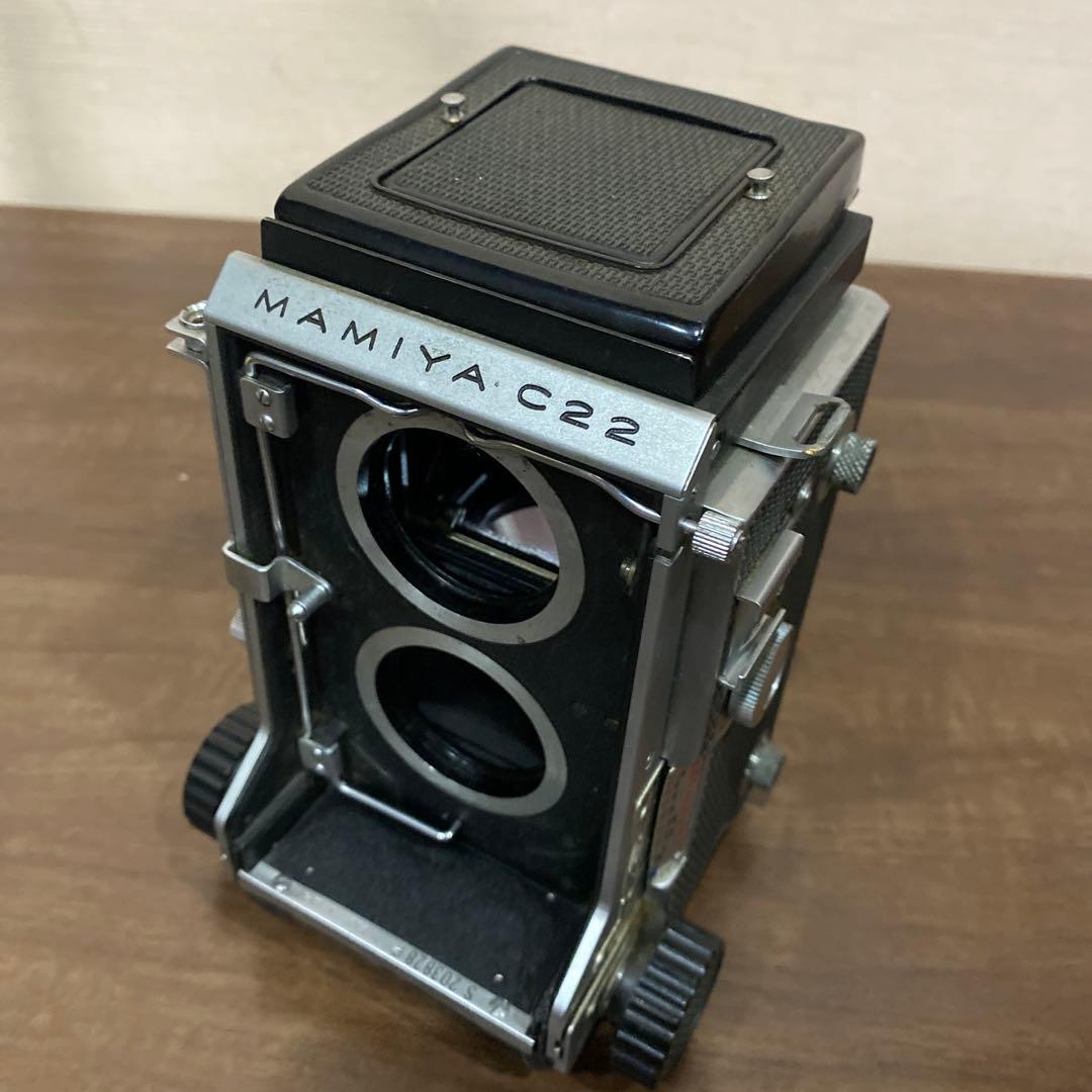 【長期保管ヴィンテージ】MAMIYA C22中判カメラ　コレクション