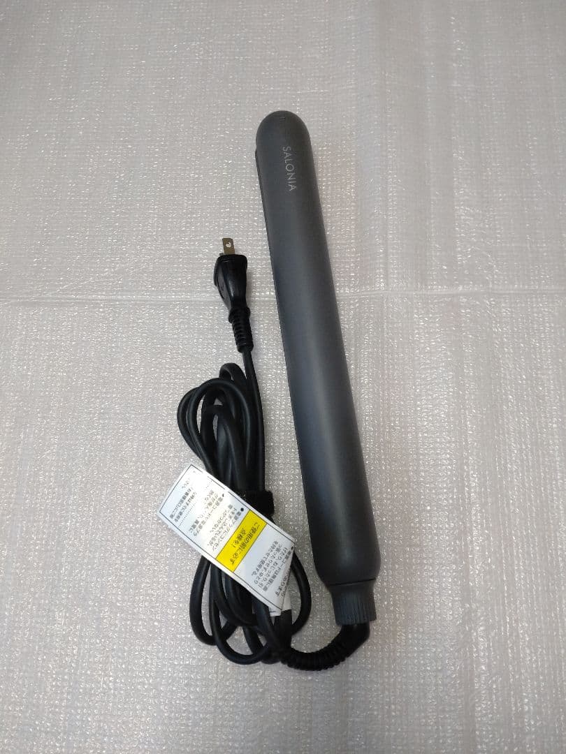 SALONIA 　サロニア　スムースシャイン　ストレートヘアアイロン　　 グレー