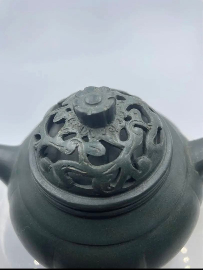 古董品 中国清代 宜兴紫砂壶 急须 Y102