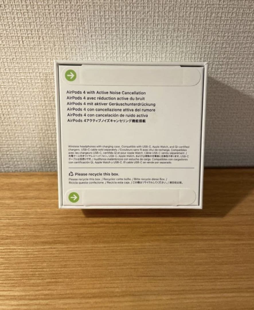 新品未開封 AirPods 4 アクティブノイズキャンセリング ANC