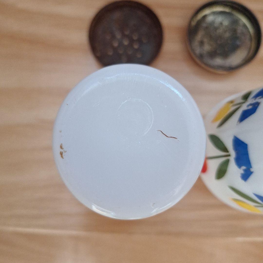 60～70s ファイヤーキング チューリップ プリント ソルト&ペッパー